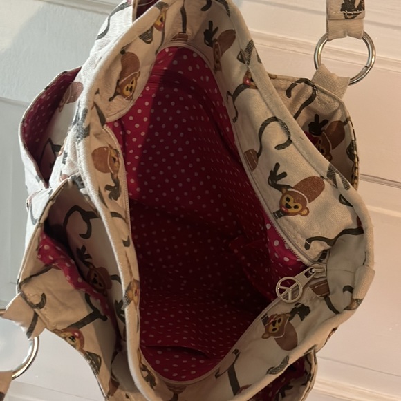 Bungalo 360 Monkey print canvas print - Picture 3 of 6